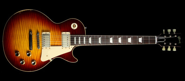 Used Gibson Custom Shop '60 Les Paul Reissue Heavy Aged Bourbon Burst