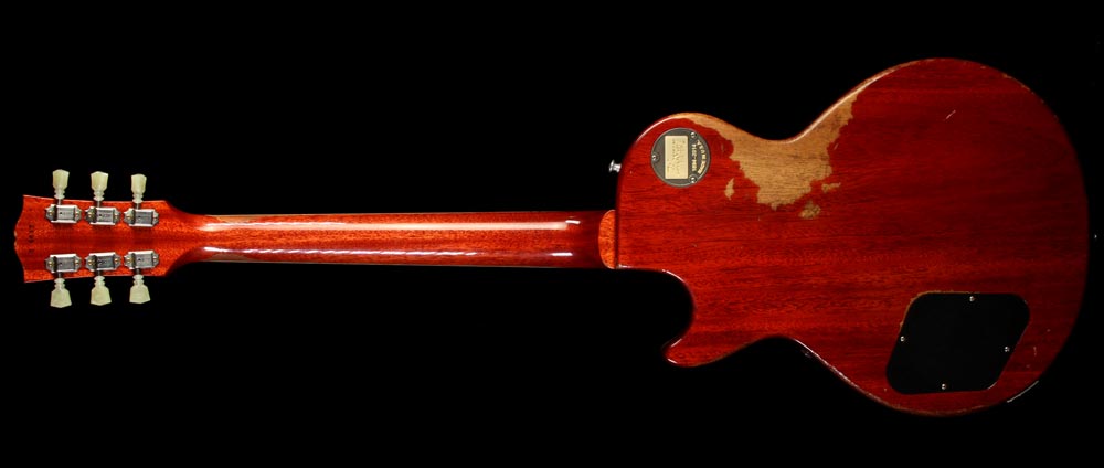 Used Gibson Custom Shop '60 Les Paul Reissue Heavy Aged Bourbon Burst — 3