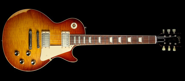 Used Gibson Custom Shop '60 Les Paul Reissue Heavy Aged Standard Iced Tea Fade