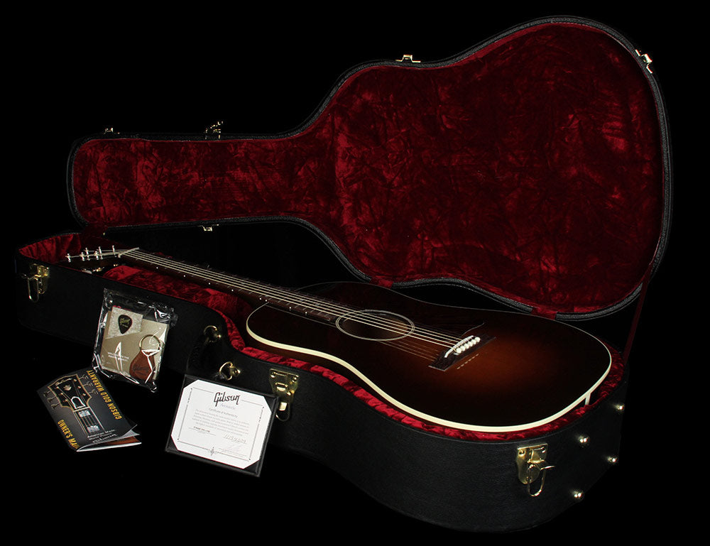 Used Gibson Montana Limited Edition Stage Deluxe Rosewood Acoustic Guitar Vintage Sunburst — 4