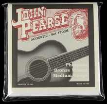 John Pearse 700M Acoustic Guitar Strings Phosphor Bronze Medium (13-56)