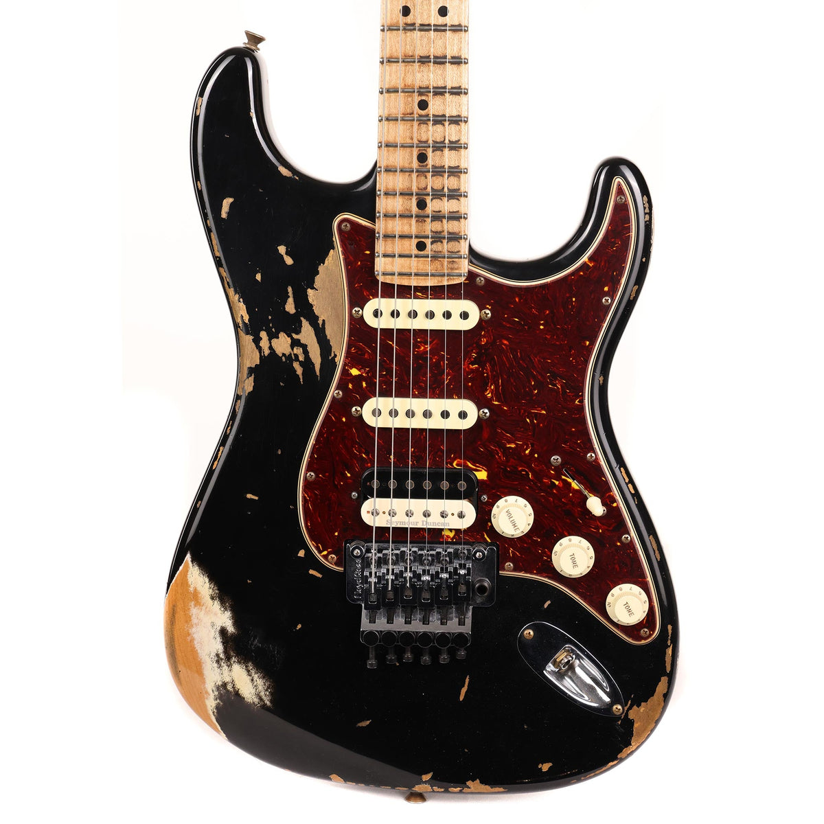 Fender Custom Shop ZF Stratocaster Heavy Relic Black Music Zoo Exclusive 2022 — 1