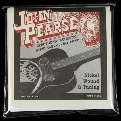 John Pearse 3000 Electric Guitar Strings Resophonic G-Tuning (16-59)
