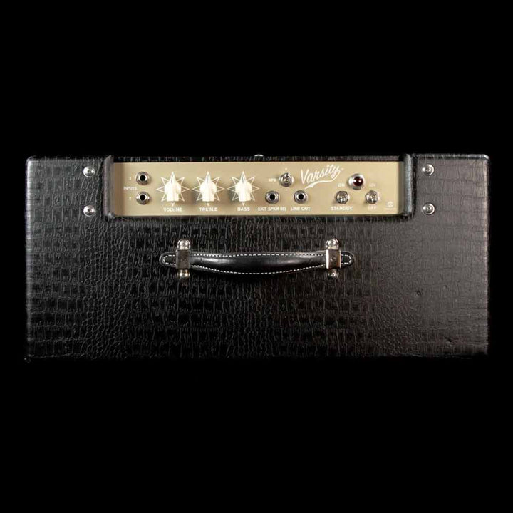 Magnatone Varsity 15-Watt Combo Amplifier Amp Black/Silver