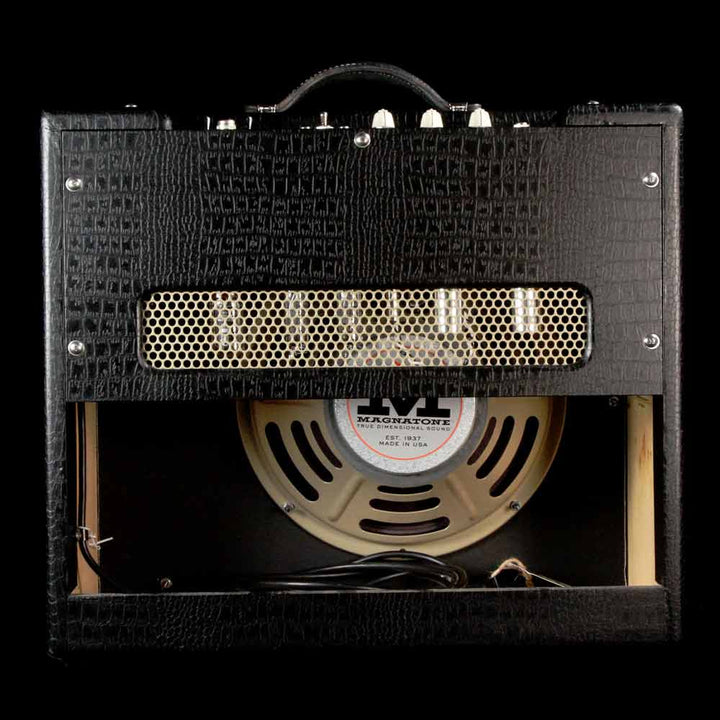Magnatone Varsity 15-Watt Combo Amplifier Amp Black/Silver
