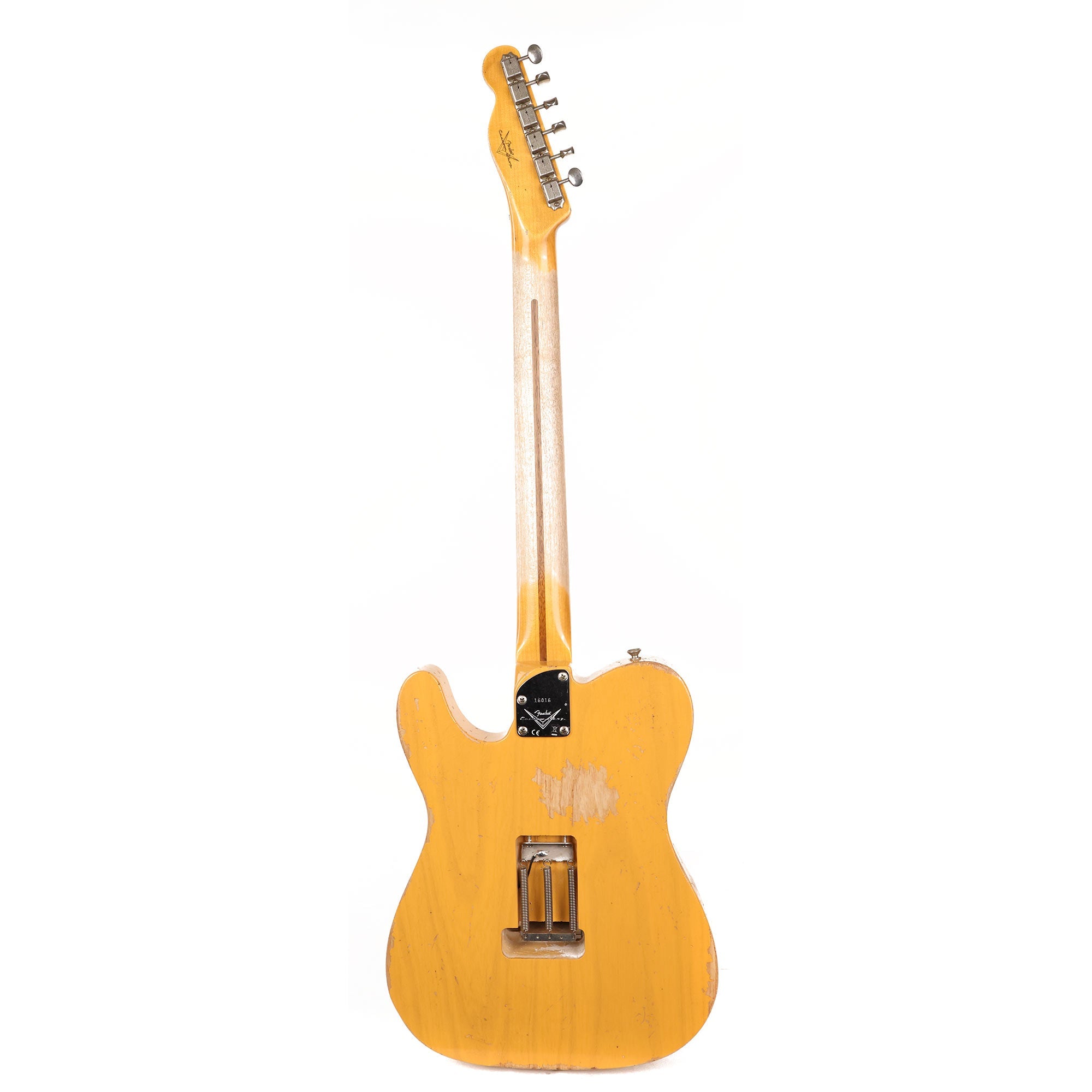 Fender Custom Shop ZF Telecaster Butterscotch Blonde Heavy Relic