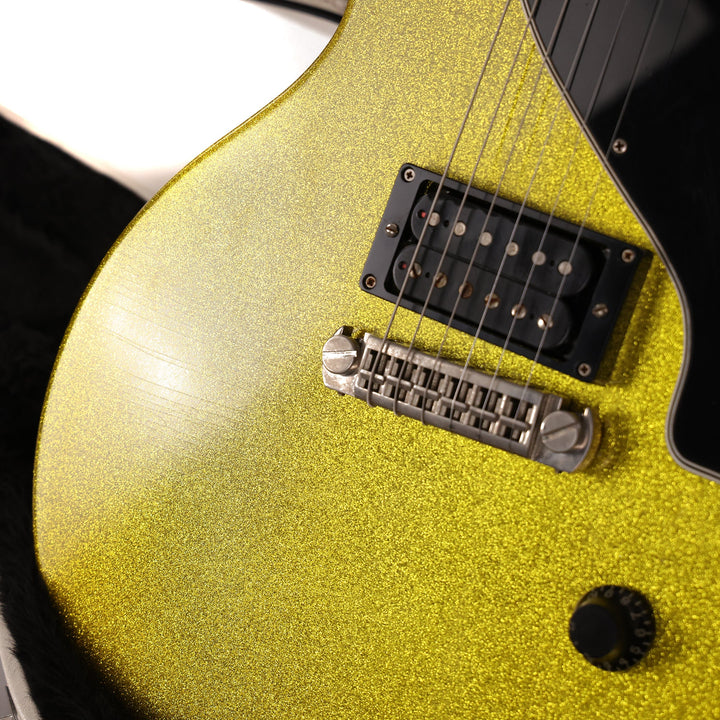 Rock N’ Roll Relics Bruce Kulick Signature Yellow Sparkle Used