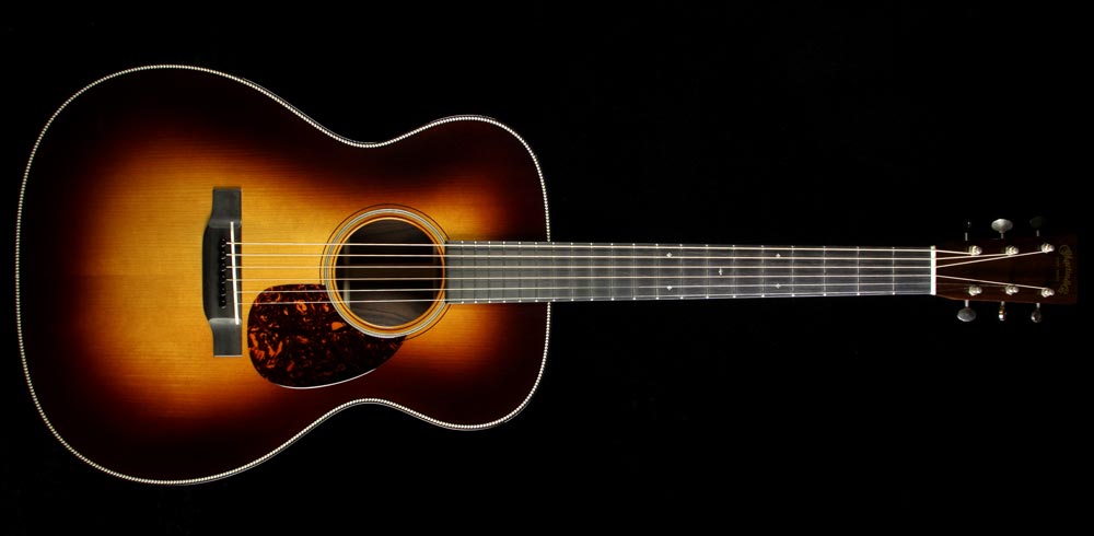 Martin Custom Shop OM-28 East Indian Rosewood Acoustic Guitar 1935 Sunburst — 2