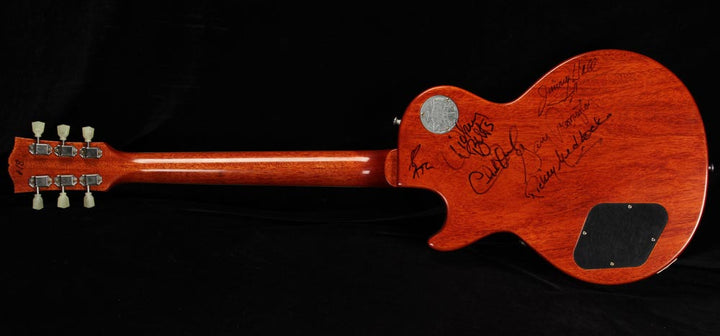 Used 2014 Gibson Custom Shop Southern Rock Tribute '59 Les Paul Aged Electric Guitar Signed "Reverseburst" Cherry Sunburst