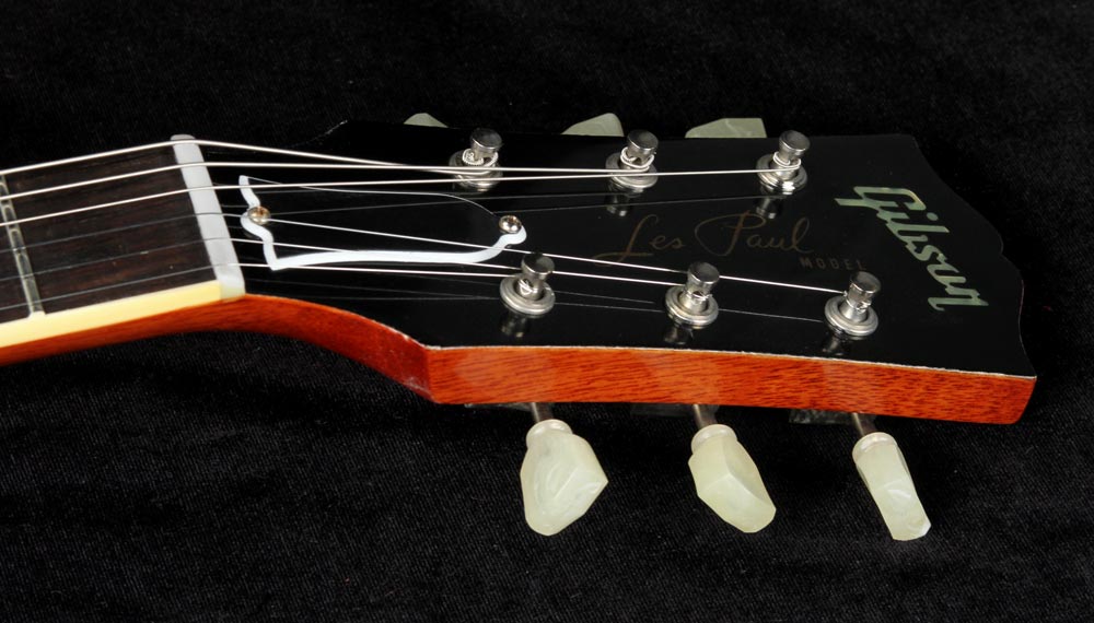 Used 2014 Gibson Custom Shop Southern Rock Tribute '59 Les Paul Aged Electric Guitar Signed "Reverseburst" Cherry Sunburst — 4