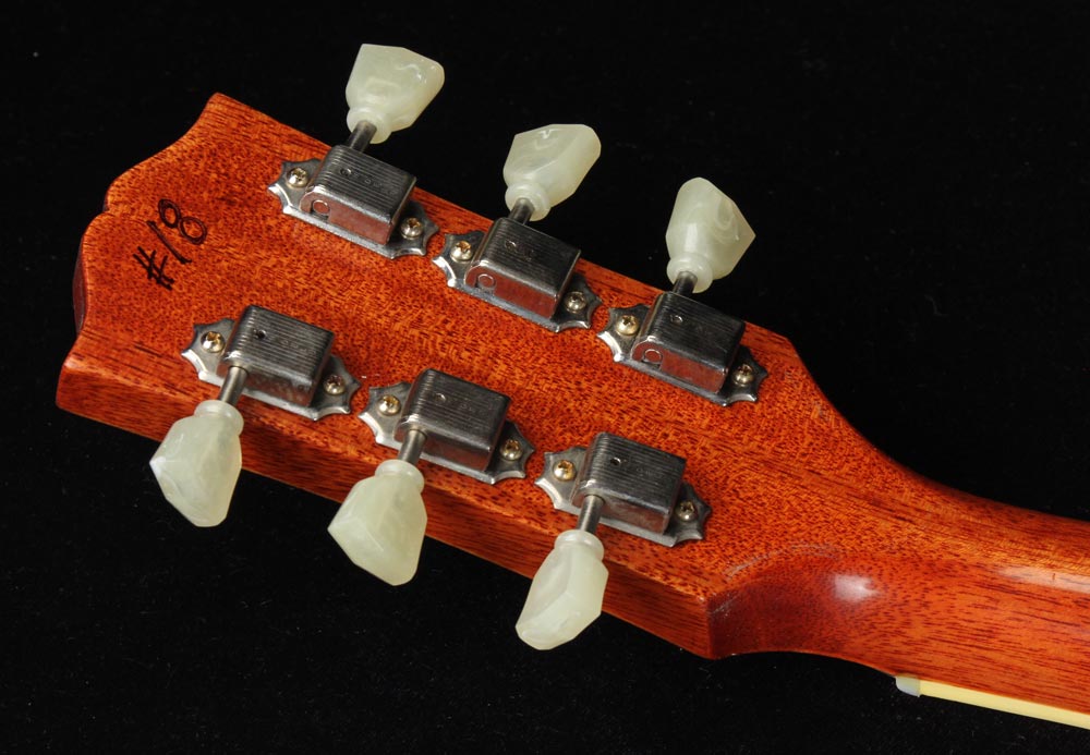 Used 2014 Gibson Custom Shop Southern Rock Tribute '59 Les Paul Aged Electric Guitar Signed "Reverseburst" Cherry Sunburst — 5