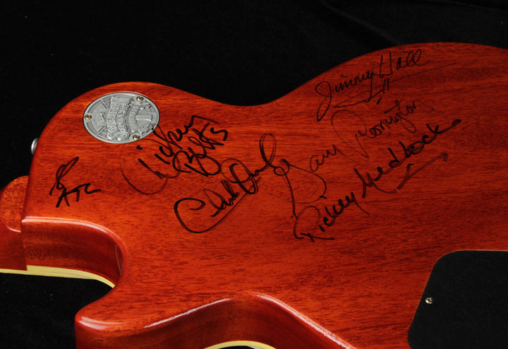 Used 2014 Gibson Custom Shop Southern Rock Tribute '59 Les Paul Aged Electric Guitar Signed "Reverseburst" Cherry Sunburst