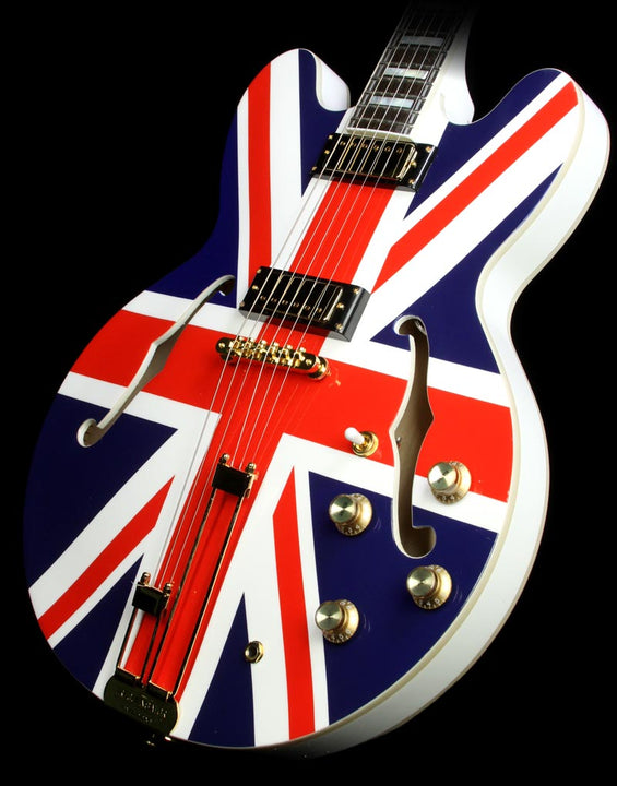 Epiphone Limited Edition Union Jack Sheraton Electric Guitar Alpine White