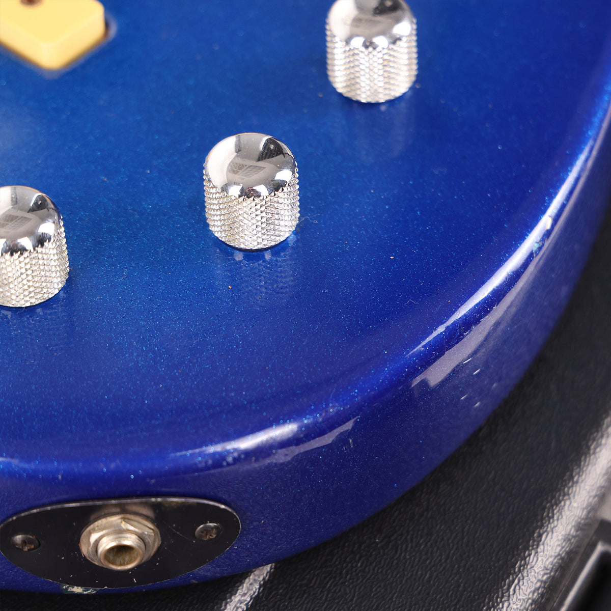 1982 Charvel Pre-Production Bass Blue Metal Flake — 8