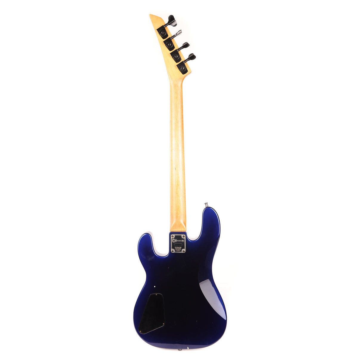 1984 Charvel Pre-Production Bass Dark Blue Burst with Kahler — 3