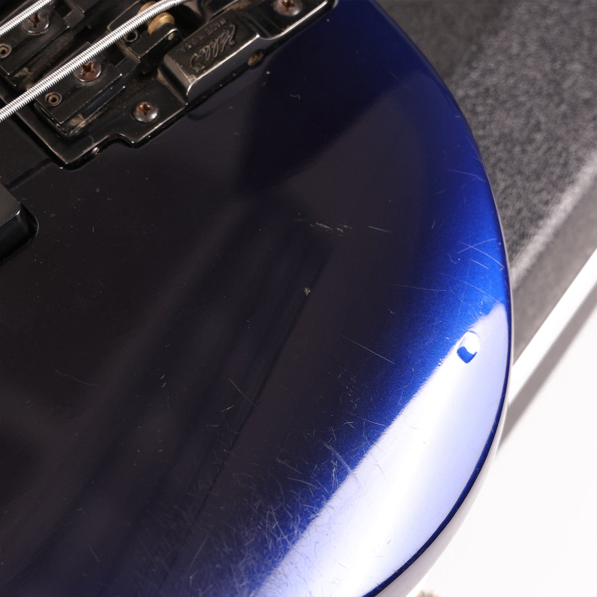 1984 Charvel Pre-Production Bass Dark Blue Burst with Kahler — 8