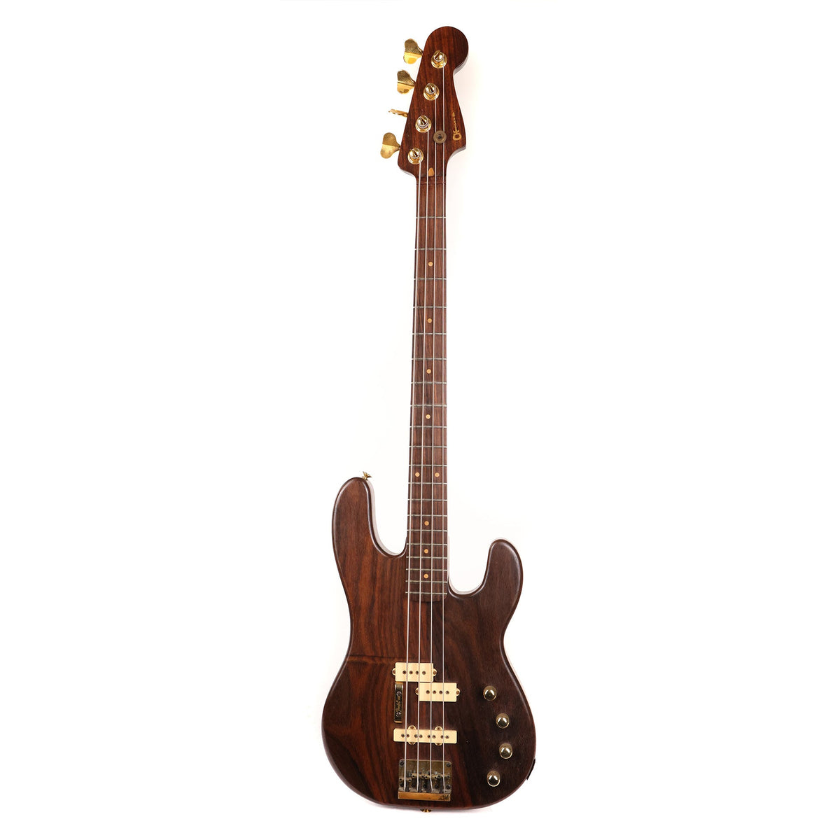 1980 Charvel Pre-Pro Bass Rosewood Natural — 2