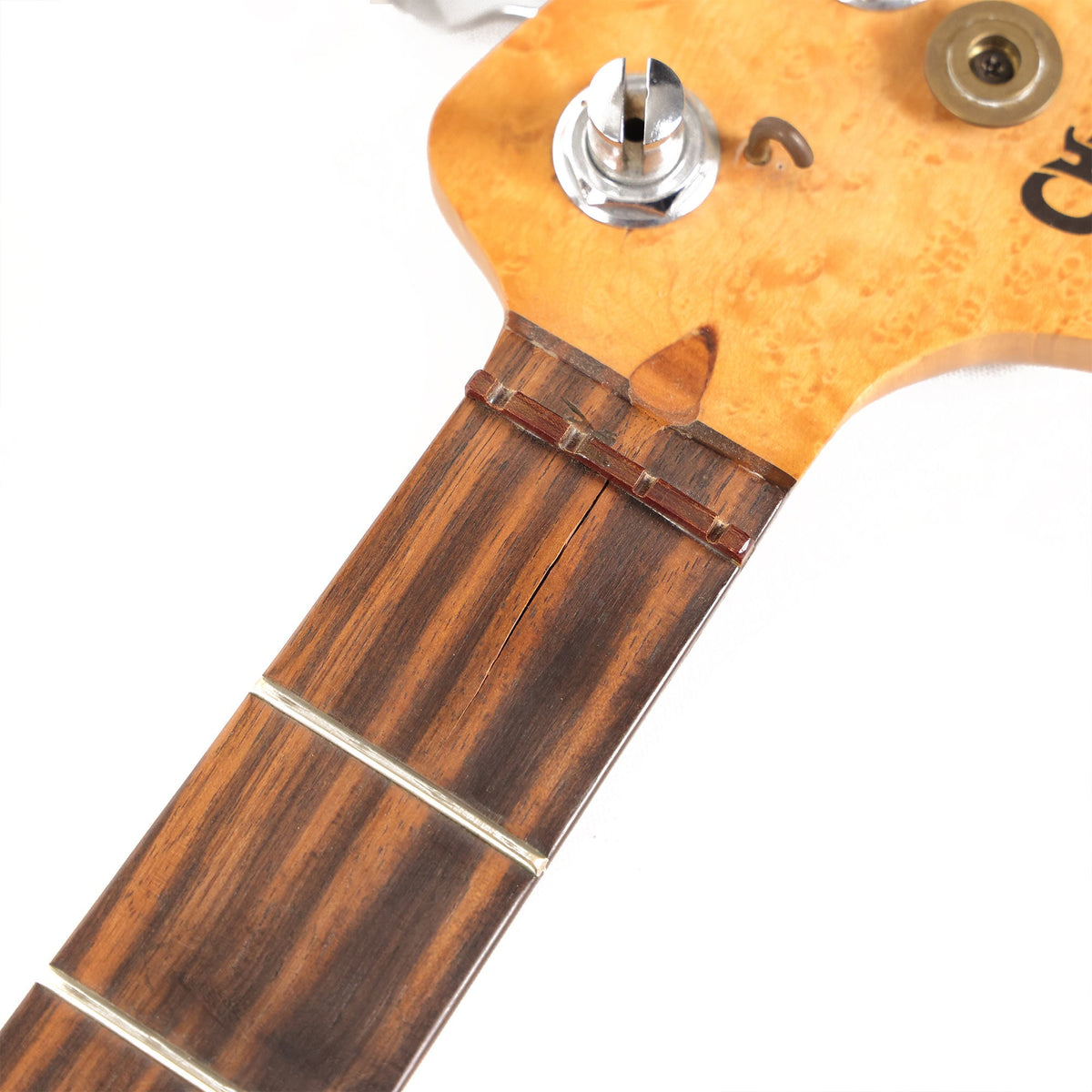 1980 Charvel Pre-Pro Bass Birdseye Maple Natural — 8
