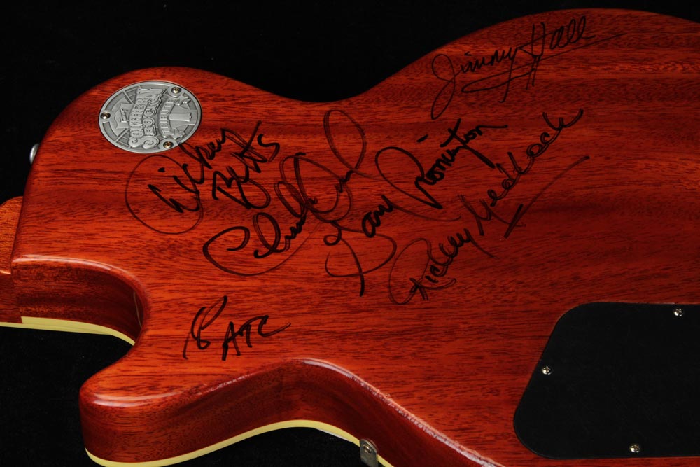 Gibson Custom Shop Southern Rock Tribute '59 Les Paul Aged Electric Guitar Signed "Reverseburst" Cherry Sunburst — 6