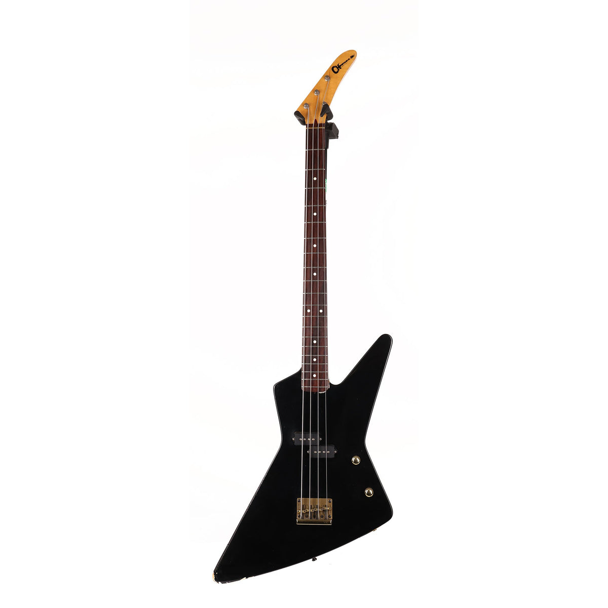 1981 Charvel San Dimas Pre-Pro Bass Black — 2