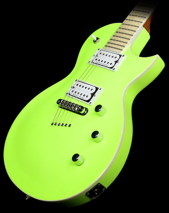 Used Kramer Assault 220 Plus Electric Guitar Flourescent Green