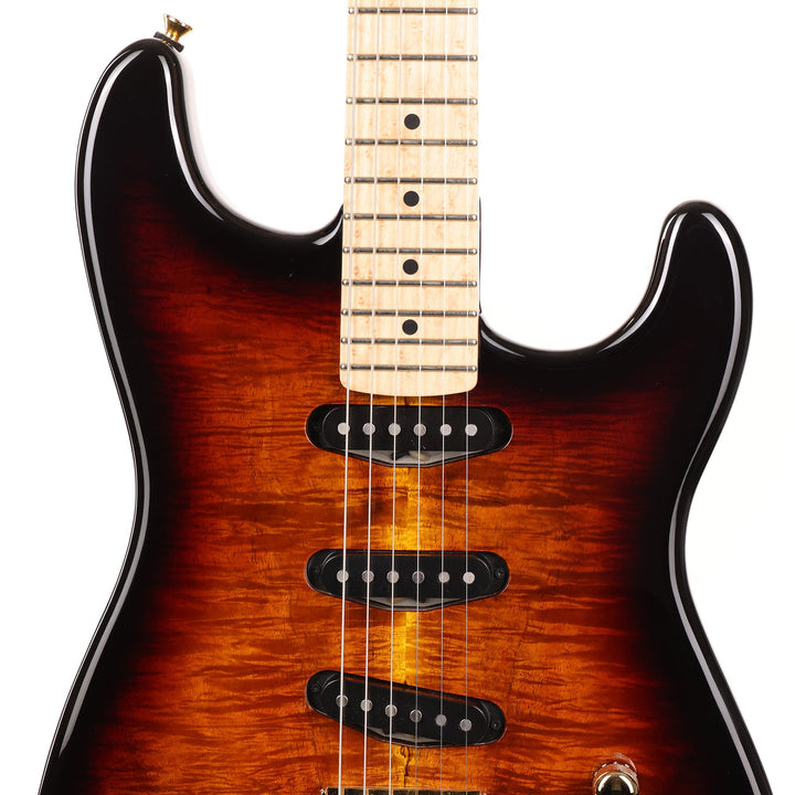 Landon Twentyfive 12 Koa Top Tobacco Burst