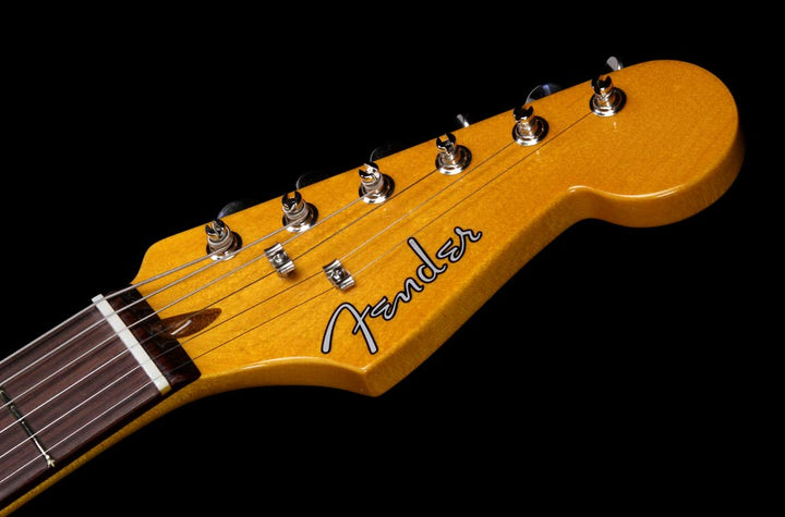 Fender Custom Shop Music Zoo Exclusive Hardtop Stratocaster Double-Humbucker Electric Guitar Black Cherry Burst