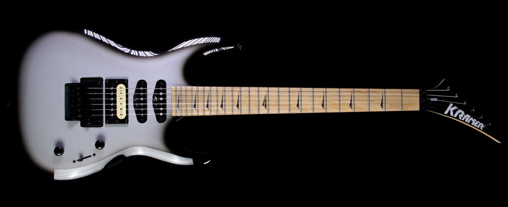 Used Kramer SC 211 Electric Guitar Silver Burst | The Music Zoo