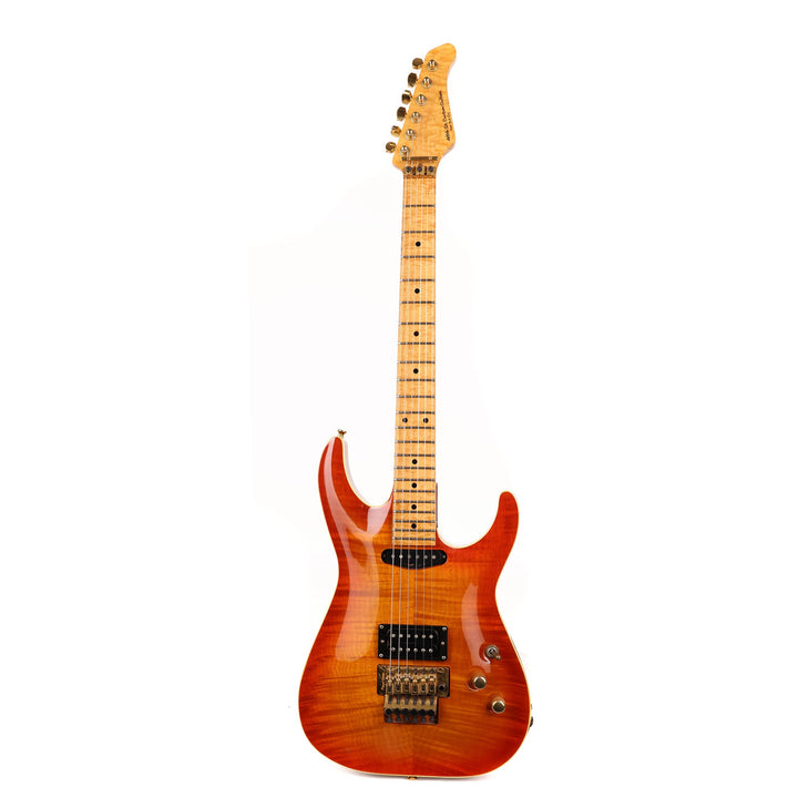 48th Street Custom Guitars S-Style Cherry Sunburst