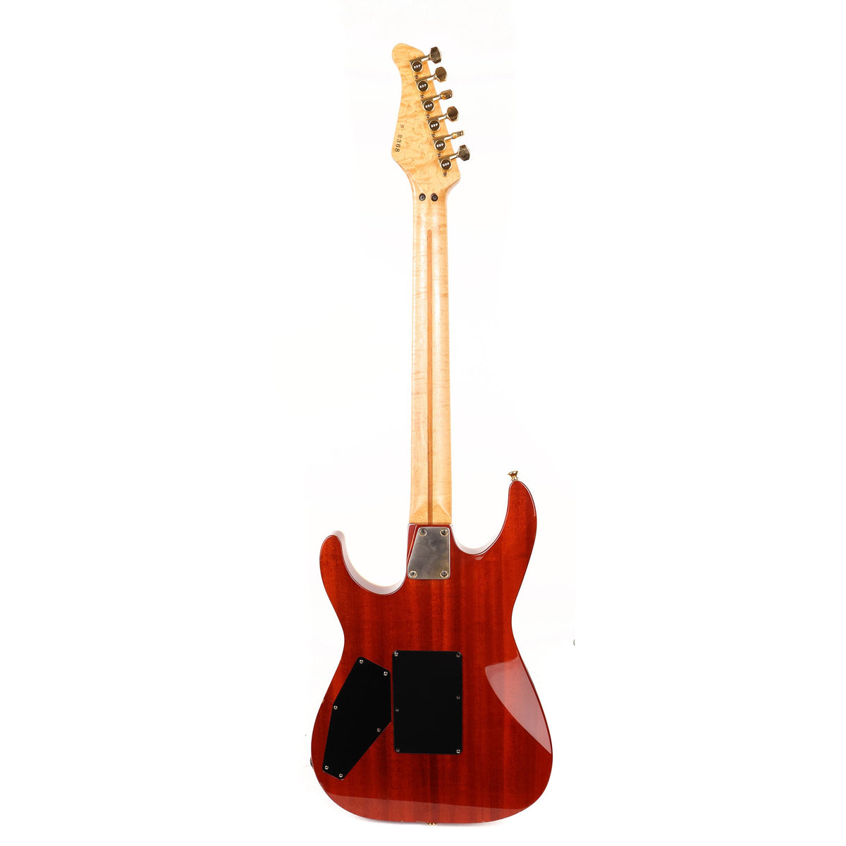 48th Street Custom Guitars S-Style Cherry Sunburst — 3
