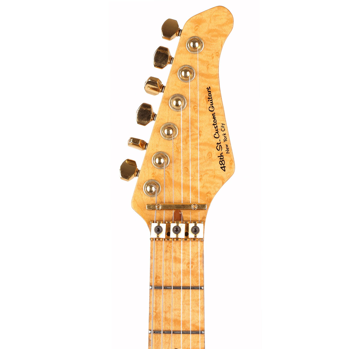 48th Street Custom Guitars S-Style Cherry Sunburst — 4