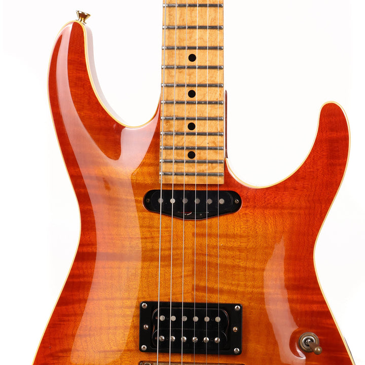 48th Street Custom Guitars S-Style Cherry Sunburst