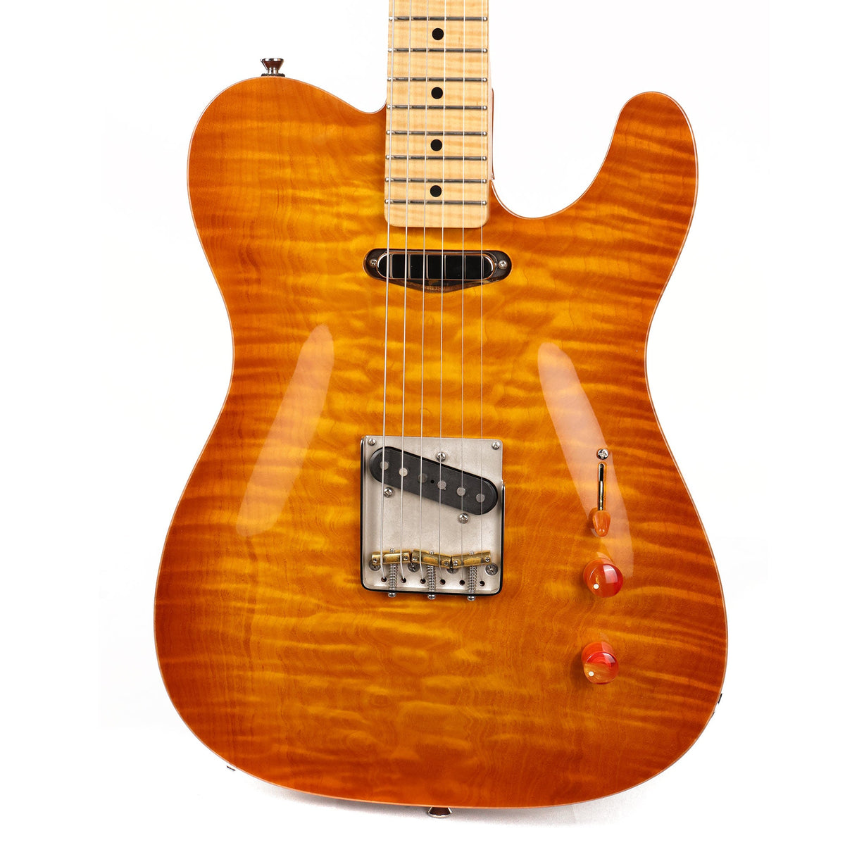 Landon TR1SET Carve Top Tobacco Burst Used — 1
