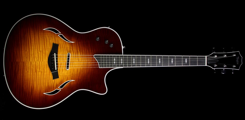 Used Taylor T5 Pro Electric Guitar Tobacco Sunburst — 2