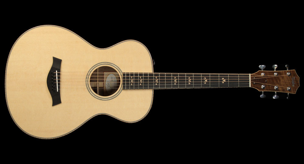 Used 2015 Taylor Custom Shop BTO Grand Concert 12 Fret Figured Walnut Acoustic Guitar Natural — 2