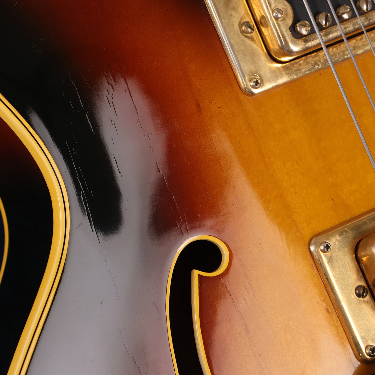 1974 Gretsch 7575 Country Club Sunburst — 7