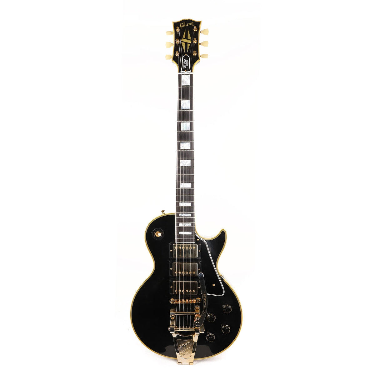 Gibson Custom Shop 1957 Les Paul Custom Reissue with Bigsby Ebony VOS 2021 — 2