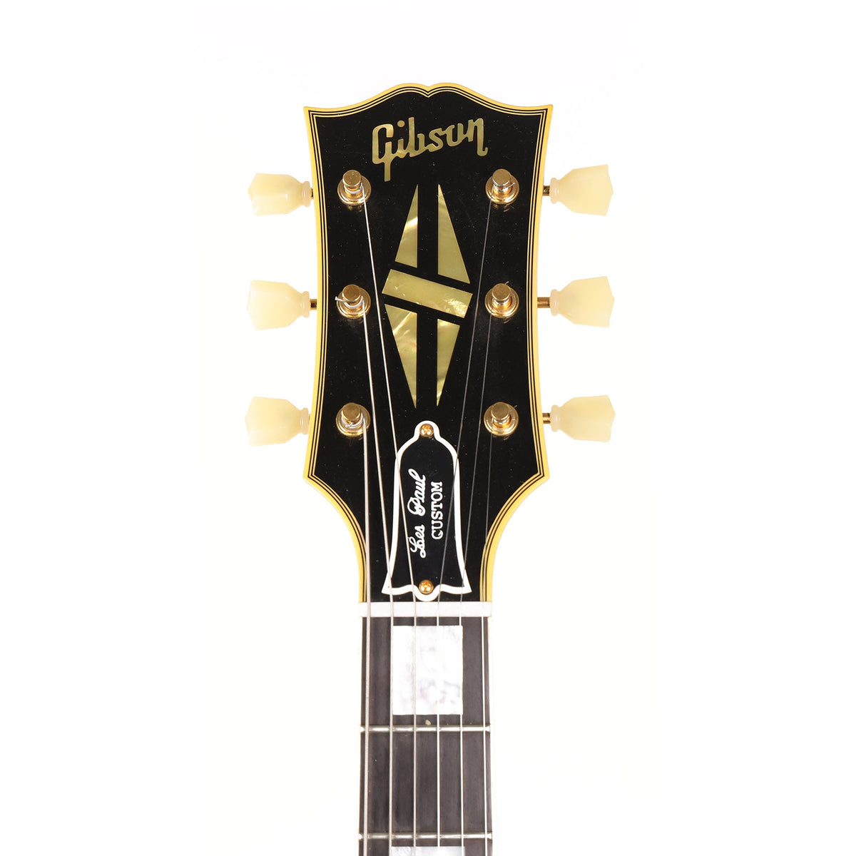 Gibson Custom Shop 1957 Les Paul Custom Reissue with Bigsby Ebony VOS 2021 — 4