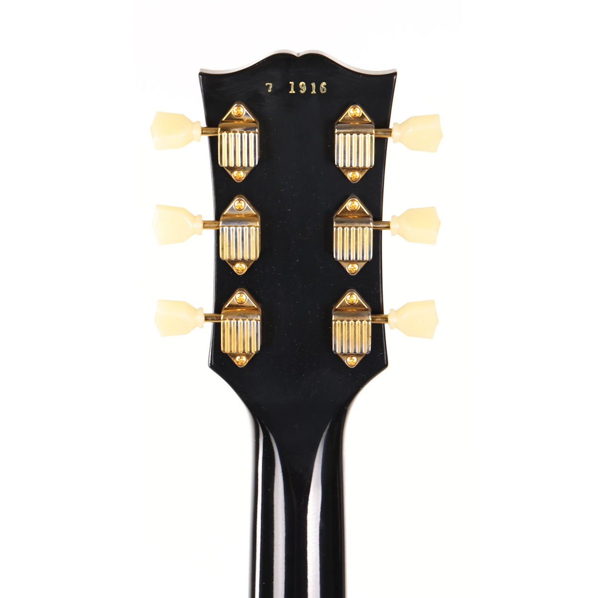 Gibson Custom Shop 1957 Les Paul Custom Reissue with Bigsby Ebony VOS 2021 — 5