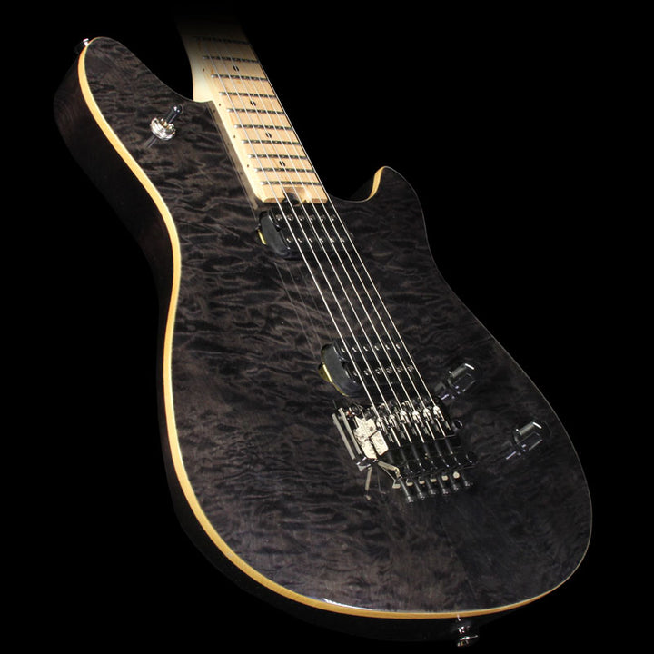 Used EVH Wolfgang WG Standard Electric Guitar Transparent Black