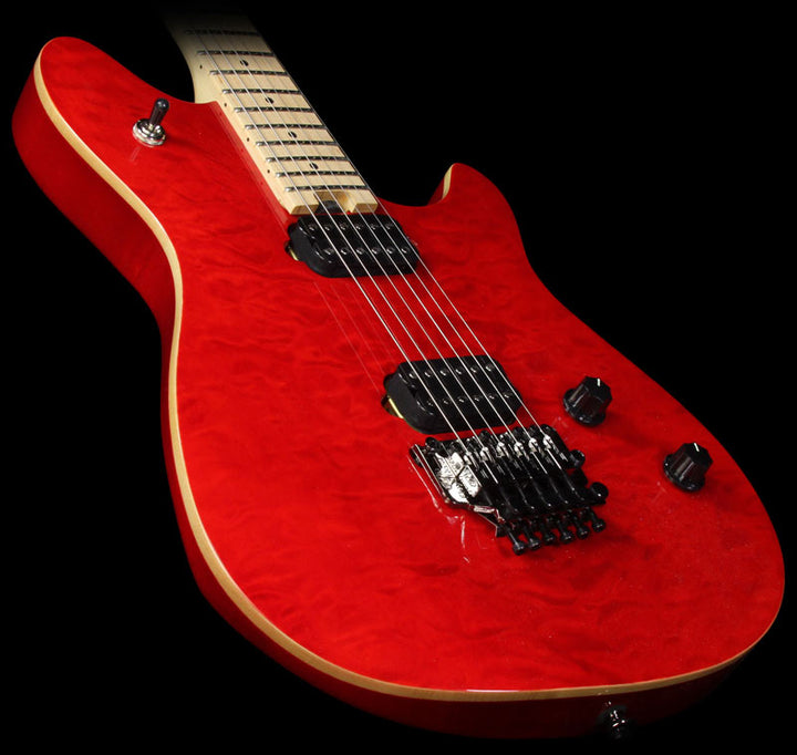 Used EVH Wolfgang WG Standard Electric Guitar Transparent Red