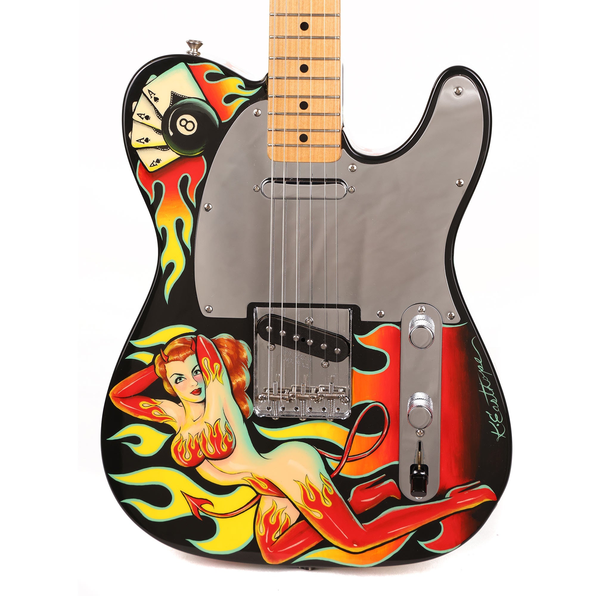 Fender Custom Shop Esquire and Pro Junior Pin-Up Graphic Set