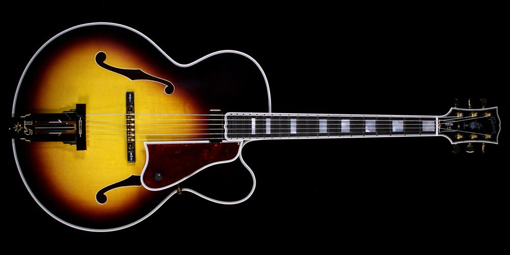 Used Gibson L5 Premier Crimson Custom Electric Guitar Vintage Sunburst — 2