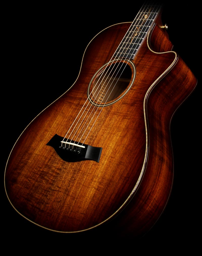 Used 2015 Taylor K22ce 12-Fret Koa Grand Concert Acoustic Guitar — 1