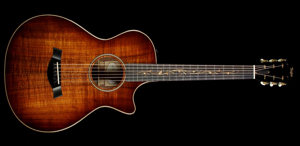 Used 2015 Taylor K22ce 12-Fret Koa Grand Concert Acoustic Guitar — 2