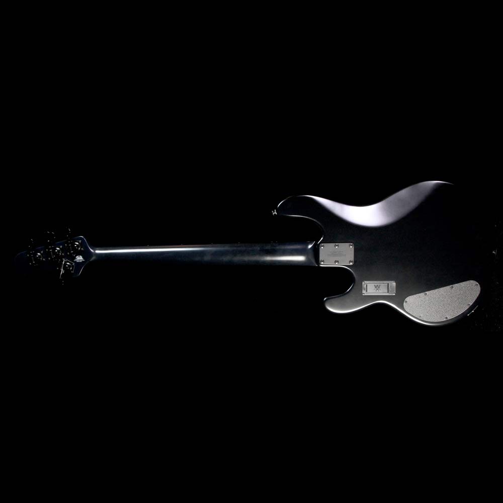 Ernie Ball Music Man StingRay HH Electric Bass Stealth Black — 3