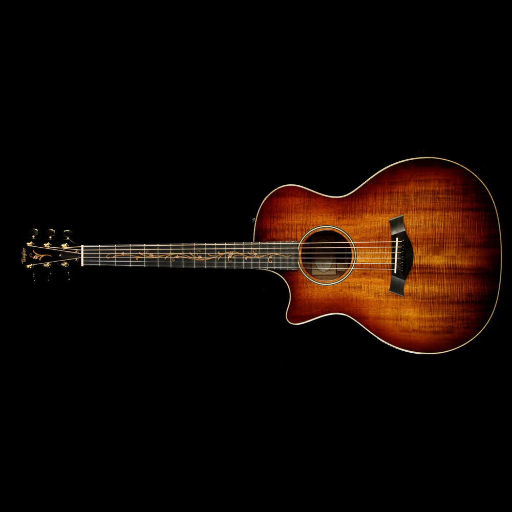 Used Taylor K24ce Grand Auditorium Left-Handed Acoustic-Electric Guitar Shaded Edgeburst — 2