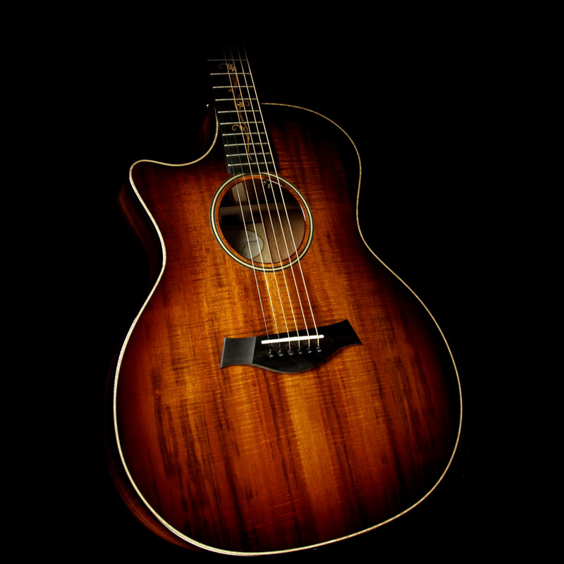 Used Taylor K24ce Grand Auditorium Left-Handed Acoustic-Electric Guitar Shaded Edgeburst — 1