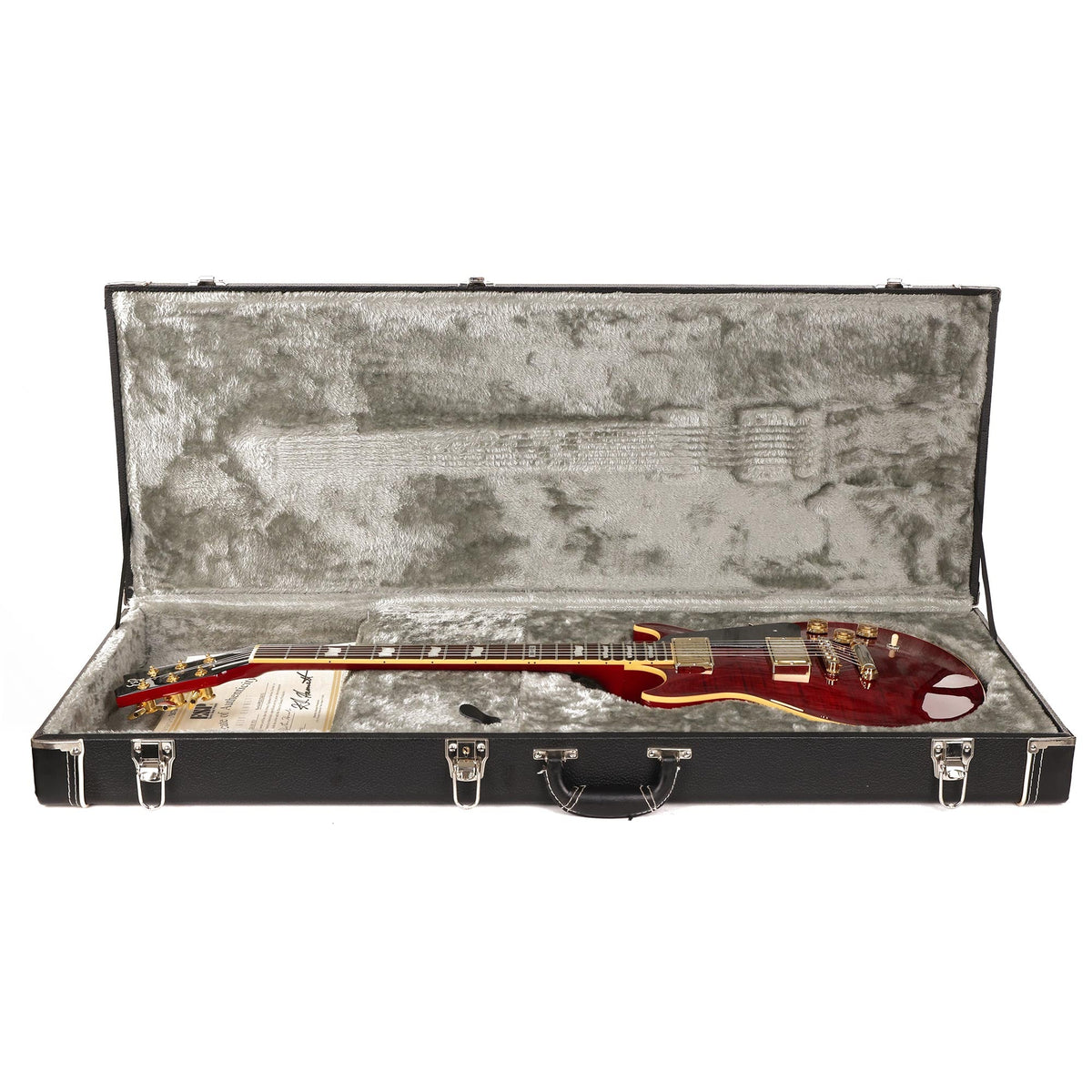 ESP Kirk Hammett KH-DC STD See-Thru Black Cherry 2013 — 11