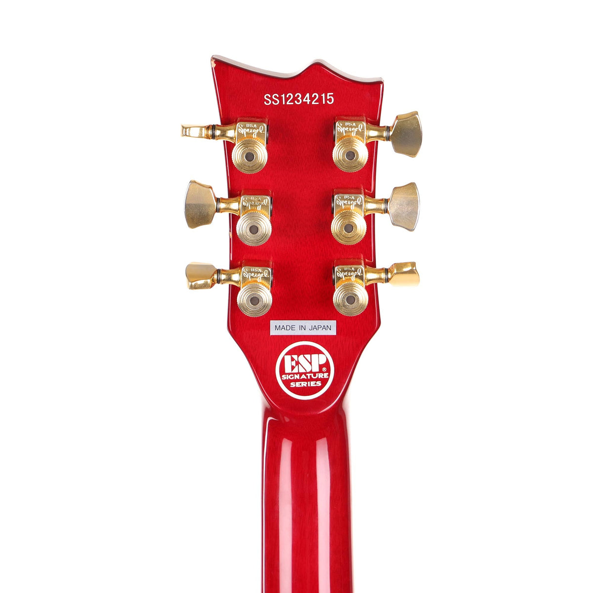 ESP Kirk Hammett KH-DC STD See-Thru Black Cherry 2013 — 5